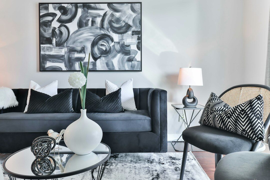 luxury living room interior