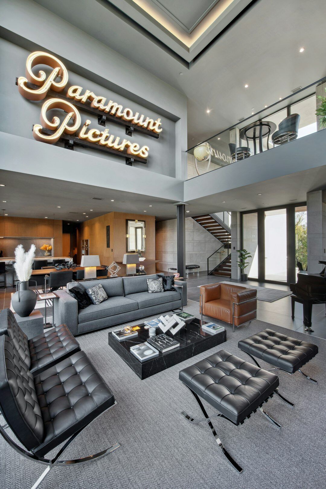 luxury celebrity villa interior